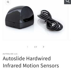 Auto slide motion detection sensors two pack
